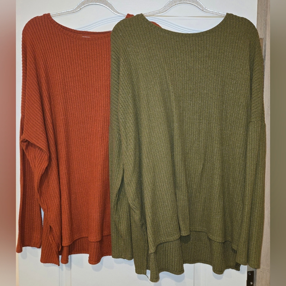 Preowned Good Condition Womens Tunic Tops Bundle Size-XL